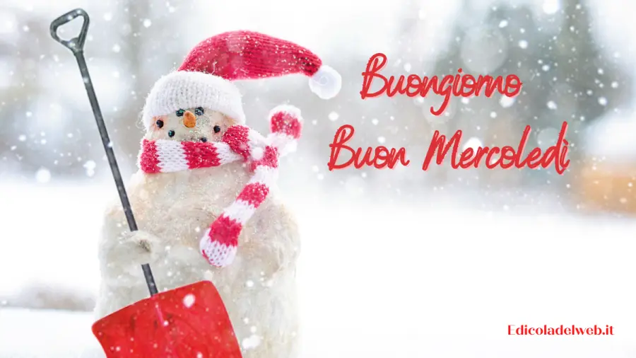 Buongiorno Buon Mercoledì 28 Dicembre 2022: immagini e frasi nuove