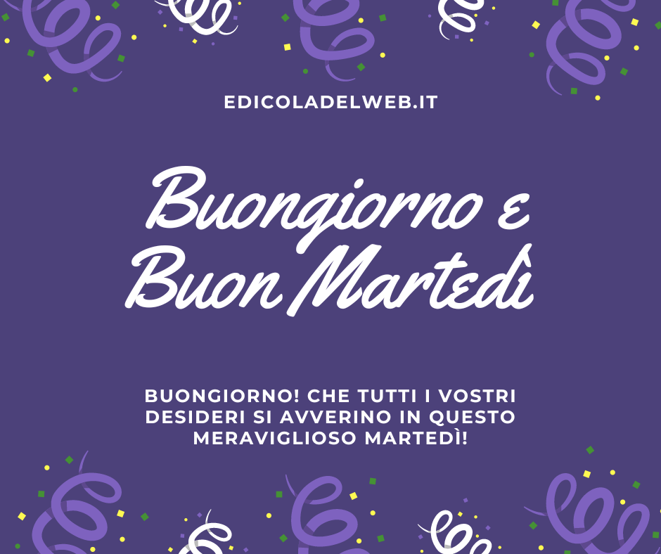 Buongiorno Buon Martedì 25 Ottobre 2022: immagini nuove e frasi da copiare