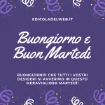 Buongiorno Buon Martedì 25 Ottobre 2022: immagini nuove e frasi da copiare