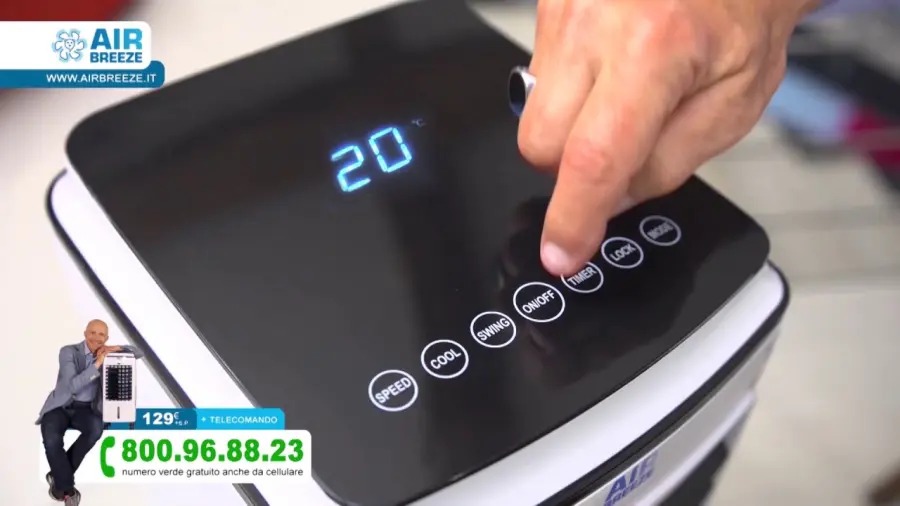 Air Breeze condizionatore portatile come funziona? Costo e recensioni
