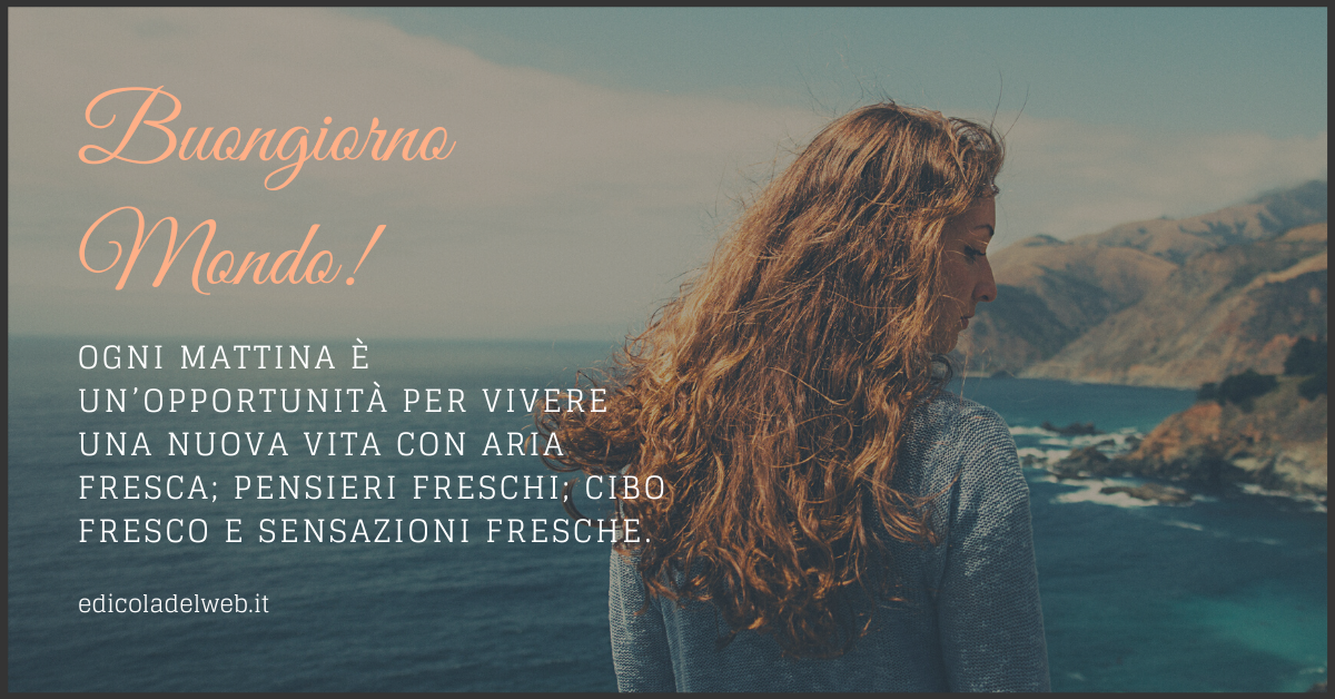 Buongiorno e Buon Mercoledì 22 giugno: immagini nuove 2022