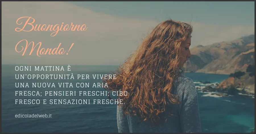 Buongiorno e Buon Mercoledì 22 giugno: immagini nuove 2022