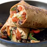 Burrito Ricetta: riso, pollo, alla messicana, senza carne, veloce