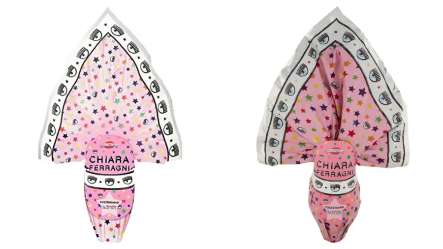 Uova di pasqua Chiara Ferragni 2022