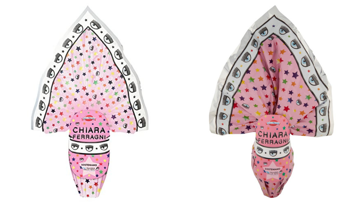 Uova di pasqua Chiara Ferragni 2022
