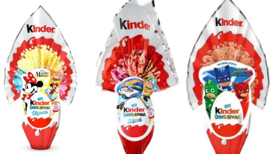 Uova Kinder Pasqua 2022